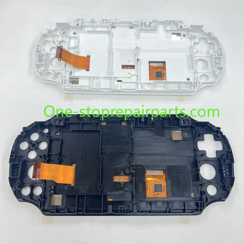 LCD Screen with frame assembly For PS Vita 2000 PSV 2000 PSVITA2000 Game Console Display Screen Replacement of Accessories Game console repair parts