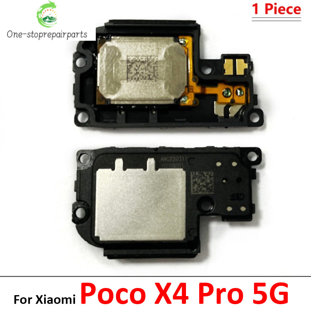 New Loudspeaker bottom Loud Speaker Sound Buzzer Ringer Flex Cable For Xiaomi Poco F2 F3 F4 X3 X4 X5 M3 M4 M5 Pro 4G 5G GT  Xiaomi  Xiao mi phone repair parts