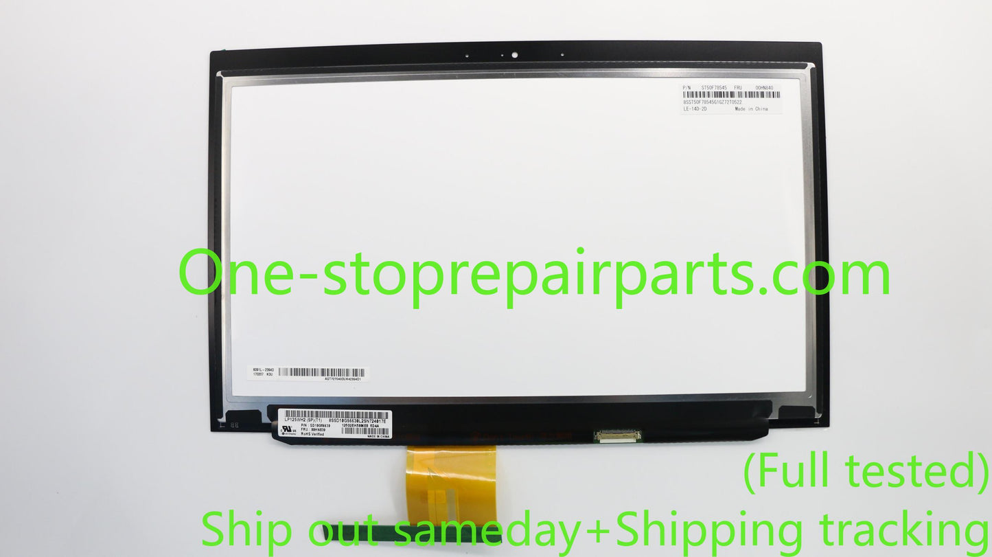 12.5" HD FHD LCD screen for Lenovo Thinkpad X240 X250 X260 X270 X280 LP125WH2 LP125WF2 04X0325 04X0433 00HM111 00HN840 00HM149 00HN747 04X1765 00HN839 04X0437 00HM745 00HN830 04X0324 00HN841 00HN748 00HN831