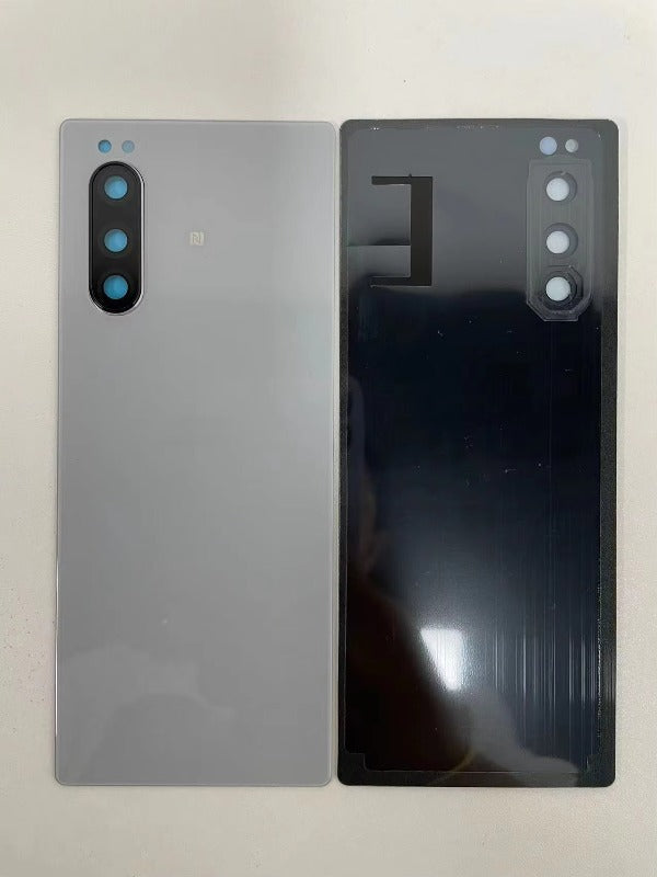Original Glass Back For Sony Xperia 5 J8210 J8270 J9210 Battery Cover Rear Door Housing Case Replacement Housing Cover With Lens Sony phone repair parts