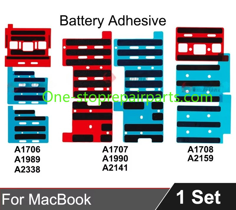 Battery Adhesive Tape Sticker For Apple MacBook Air Retina Pro A1706 A1989 A2338 A1707 A1990 A2141 A1708 A2159 A2337 A2442 Macbook repair parts