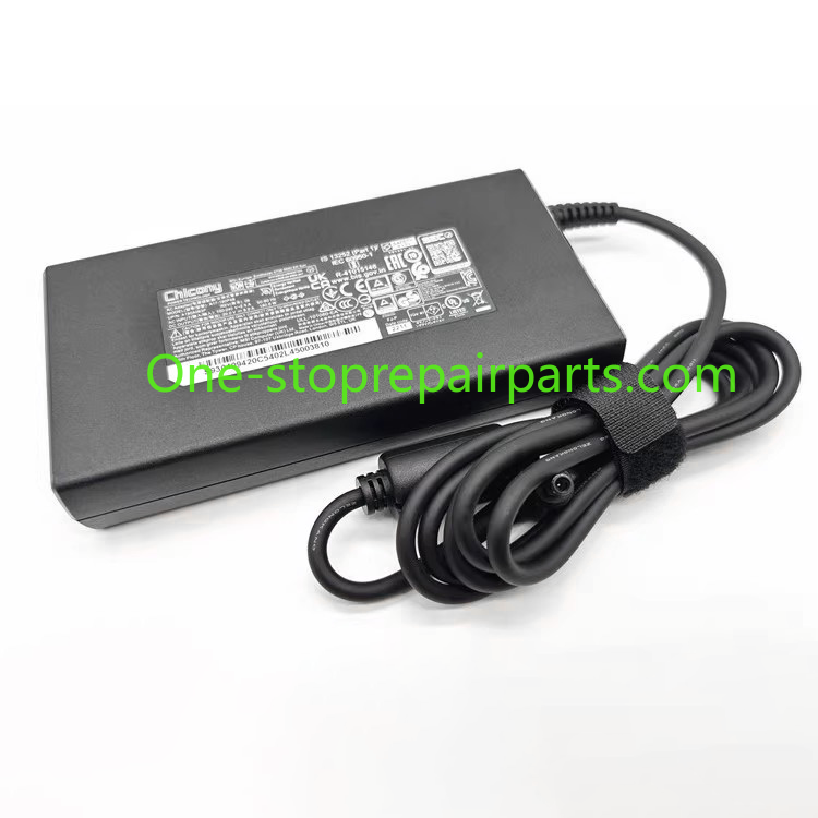 A17-180P4B 180W 4.5*3.0 5.5x2.5mm Chicony AC adapter for MSI Pulse GL66 GL76 Katana GF66 GF76 Crosshair 15/17 Sword 15/17 GF75 Thin 10UE GF65 10UE