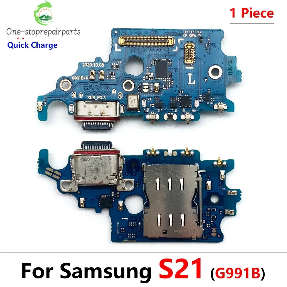 USB Charger Charging Dock Port Connector Flex Cable For Samsung S21 S22 S23 S24 S25 S26 Plus Ultra Fe 5G S911B S911U S921B Samsung phone repair parts