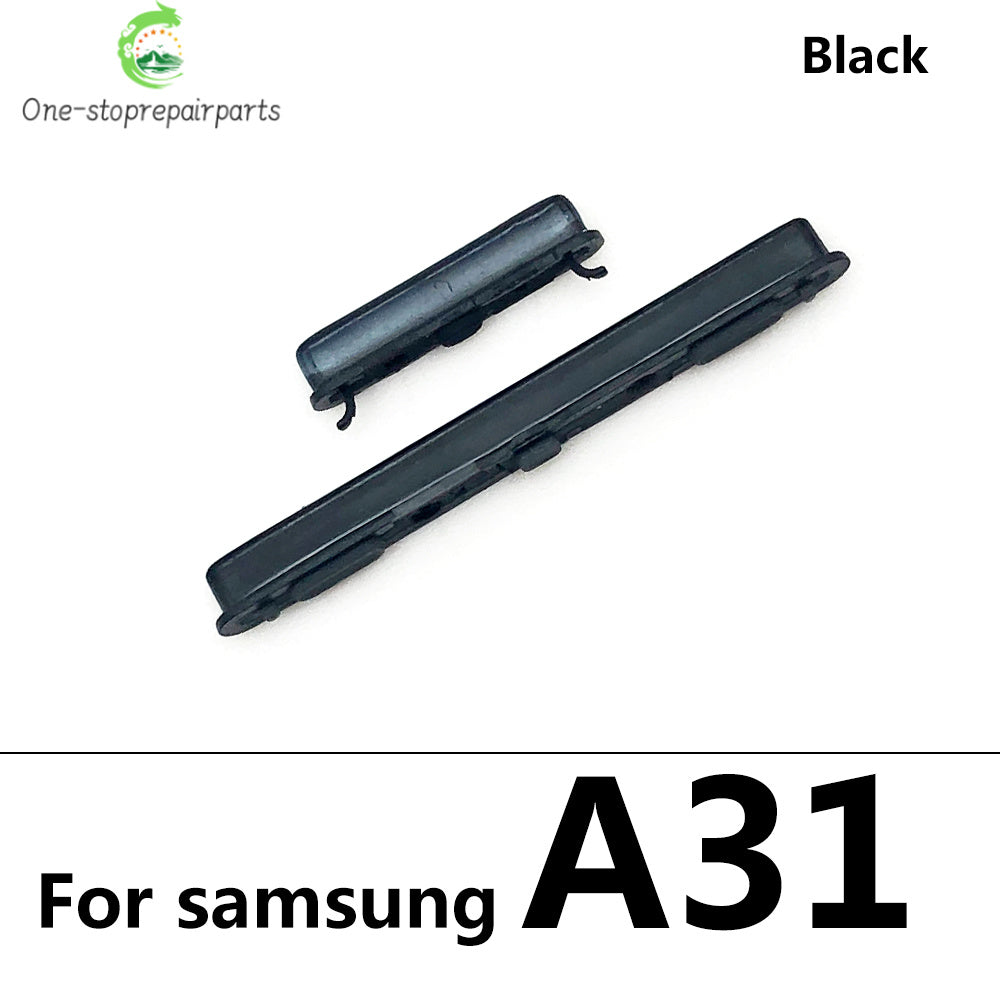 10Pcs/Lot, SIde Volume Button Power ON / OFF Buttton Key Set For Samsung A31 A315F A51 A515F A70 A705F A71 A71 Replacement Part Samsung phone repair parts