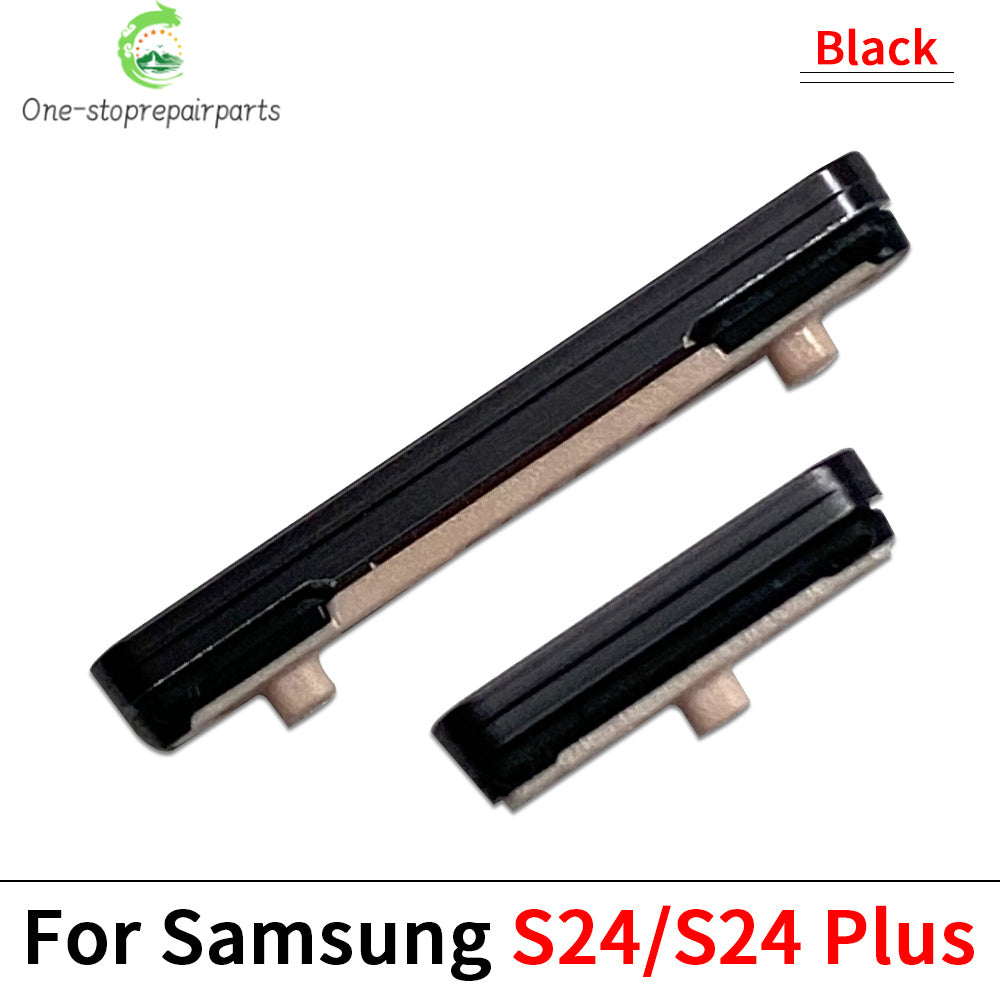 New For Samsung S22 S23 S24 Plus Ultra 5G Power Button + Volume Side Button Key Replacement Parts Samsung phone repair parts
