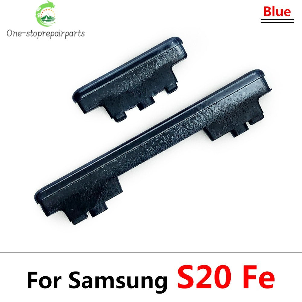 10Pcs/Lot, New Power Button + Volume Side Button For Samsung S20 / S20 Plus / S20 Ultra / S20 Fe Samsung phone repair parts