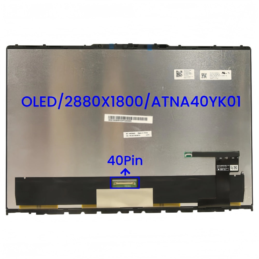14'' For Lenovo IdeaPad Yoga 9 14IAP7 Type 82LU Yoga 9 14IRP8 Type 83B1 LCD or OLED Touch Screen Display Digitizer Assembly Lenovo laptop repair parts