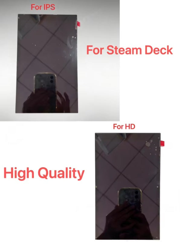 LCD Screen Assembly For Steam Deck Game Console 64G 128G 256G 512G 1TB Anti-Glare IPS HDMI LCD Display Screen With Touch Panel Game console repair parts