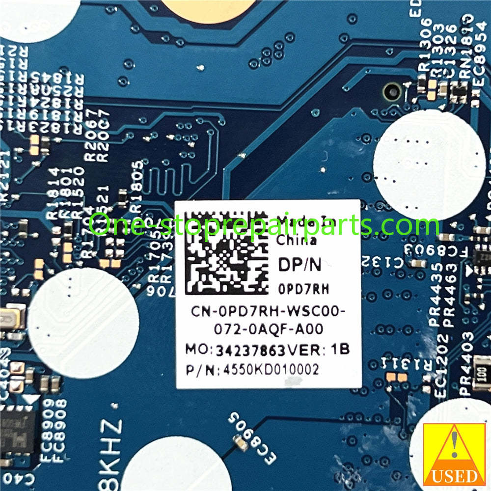 FULL TESTED Motherboard for DELL Latitude 3410 3510 CN-0PD7RH CN-0FDJTY 0FDJTY SRGKY i5-10210U 19746-1 19746-2 CN-KW9T3 5205U I3-10100 I5-10210 I7-10510