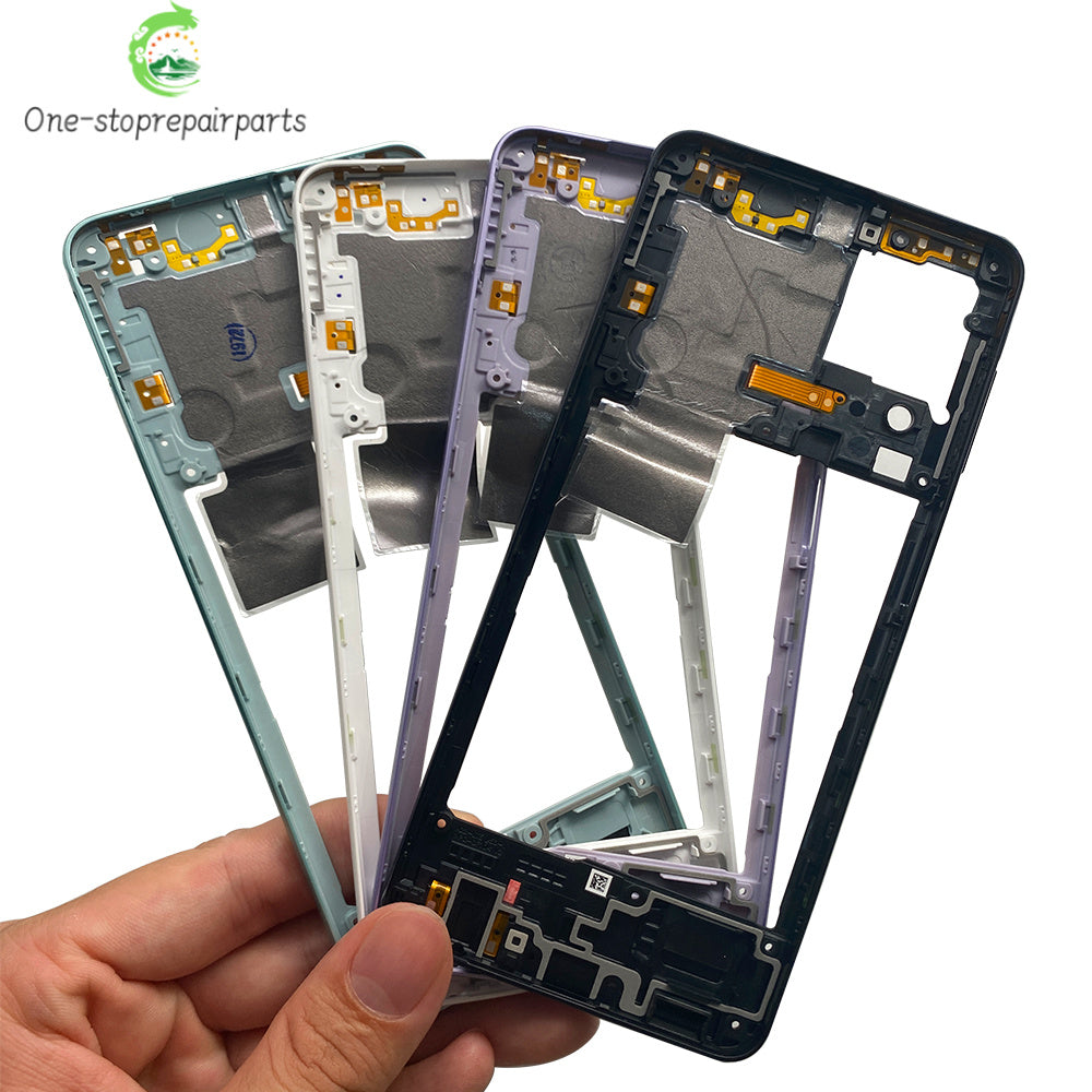 10Pcs, New For Samsung A22 A32 4G 5G A225F A226B A325F A326B Housing Middle Frame Bezel Middle Plate Cover Samsung phone repair parts