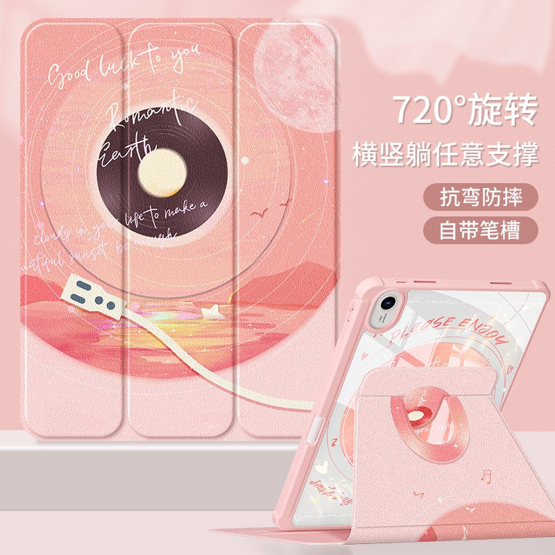 For Huawei matepadair protective case matepad11 flat case 2023 new matepadpro10.8 anti-bend 11.5 inch se acrylic 10.4 all-inclusive anti-drop Tablet Accessories