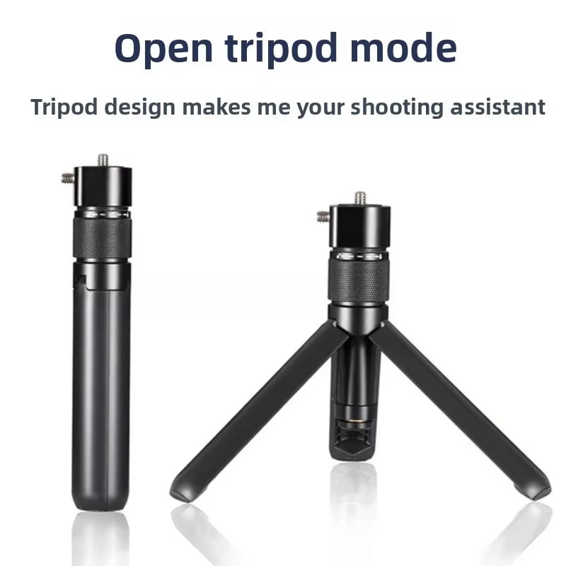 Bullet Time Rotating Handle Tripod Stand for Insta360 X5 X4 Air X3/ DJI Osmo 360 Panoramic Action Digital Camera Accessories