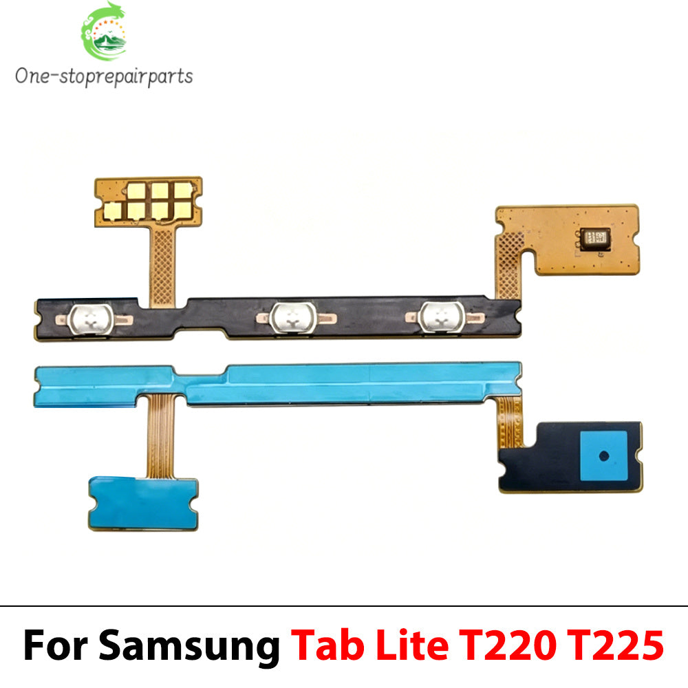 New For Samsung Tab A7 Lite SM-T220 T220 T225 Power On Off Volume Button Switch Flex Cable Samsung phone repair parts