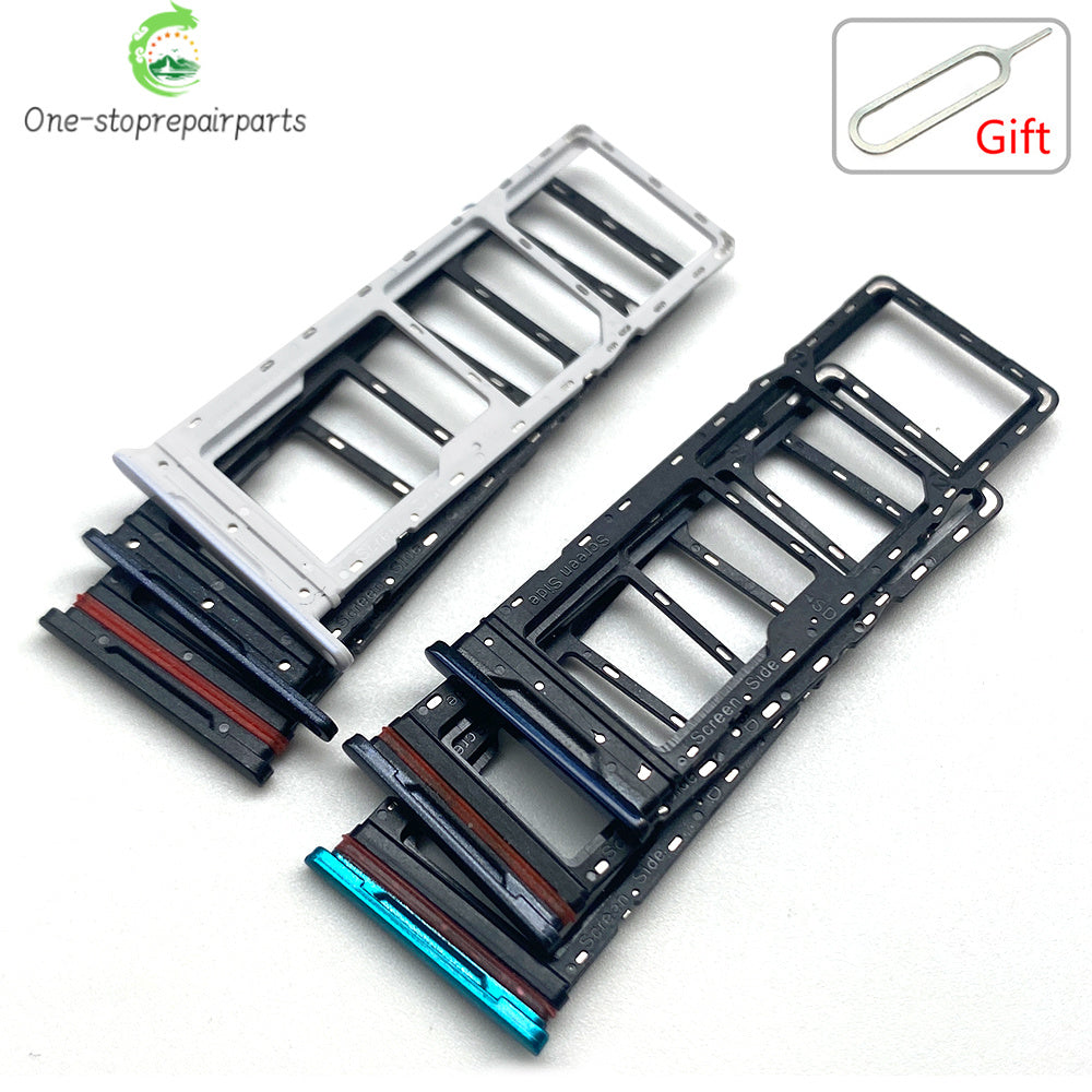10Pcs, Sim Card slot tray Holder repair parts For Infinix Smart 6 7 HD Plus  infinix phone repair parts