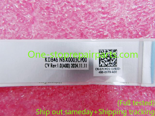Dell Pro 14 Plus PB14250 Keyboard Cable FFC 7CMD1 keyboard connected to motherboard Ribbon Cable 07CMD1 CN-07CMD1 NBX0003CP00 Rev: 1.0 (A00)