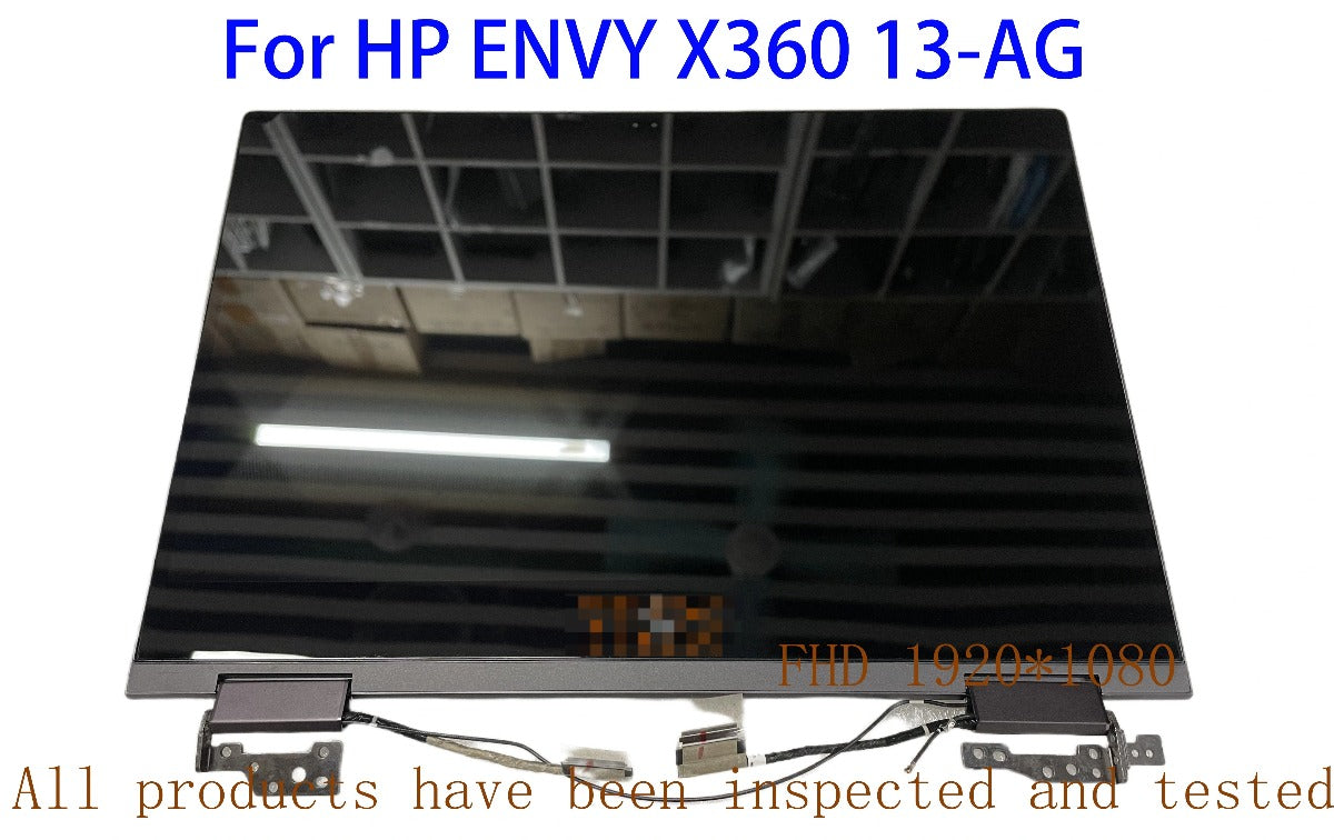 13.3 LCD Touch Screen Digitizer Full Assembly Top Half For HP ENVY X360 13-AG 13Z-AG000 13-ag0002la 13M-AG0001DX 13-ag0020AU HP laptop repair parts