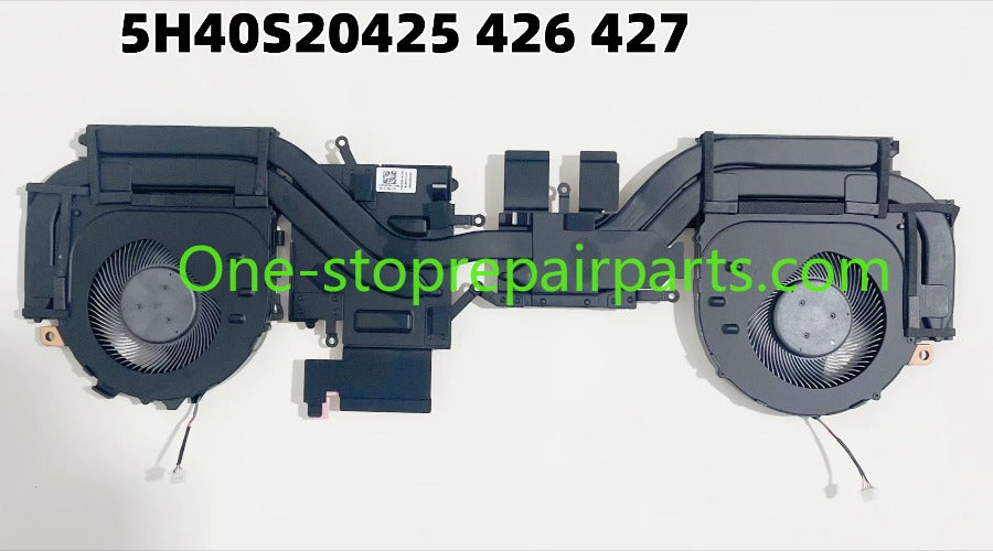 Heatsink w/Cooling Fan for Lenovo Ideapad Gaming 3-15 3-15ACH6 5H40S20425 5H40S20427 5H40S20426 Thermal Module CPU GPU cooling fan Lenovo laptop repair parts