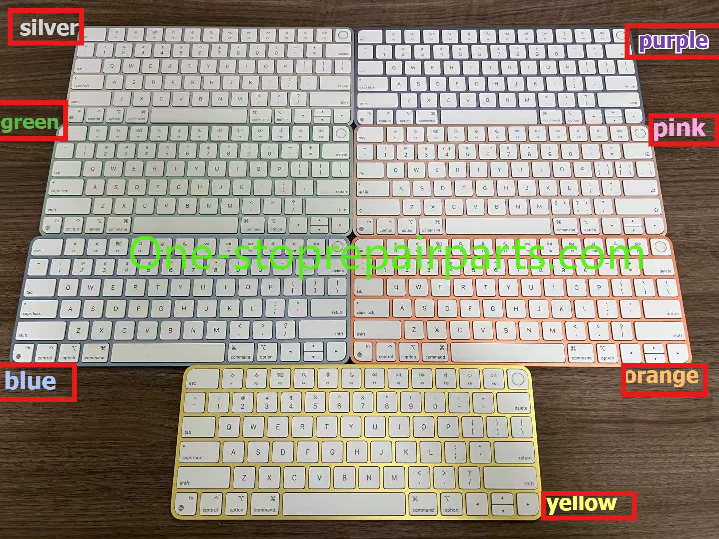 apple Magic Keyboard 3th Gen3 Magic mouse Wireless Bluetooth keyboard Touch ID & Numeric Keypad iMac CL Woven/Braided Lightning to USB-C cable