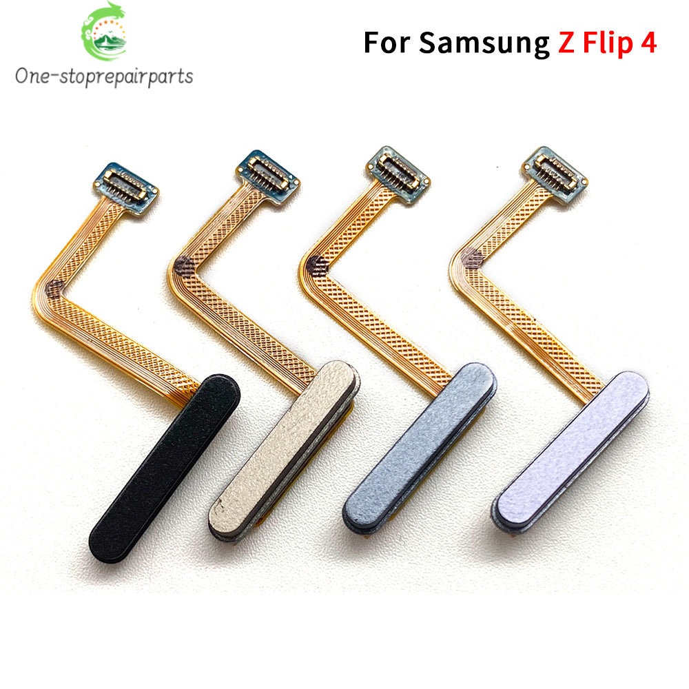 Fingerprint Home Button Fingerprint Menu Return Key Recognition Sensor Flex Cable For Samsung Z Flip 3 4 5 5G Samsung phone repair parts