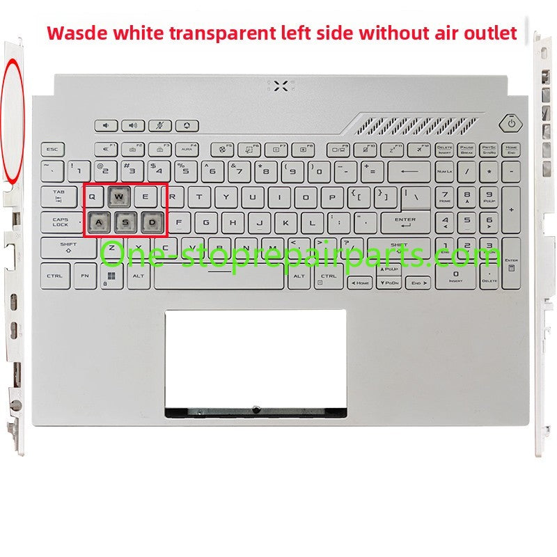 Upper case keyboard ASUS TUF3 TUF4 TUF5  FA507 FX517 FX507 F15 FX507Z FA507R FX507ZC FX517 FA607 FX617 topcase palmrest keyboard