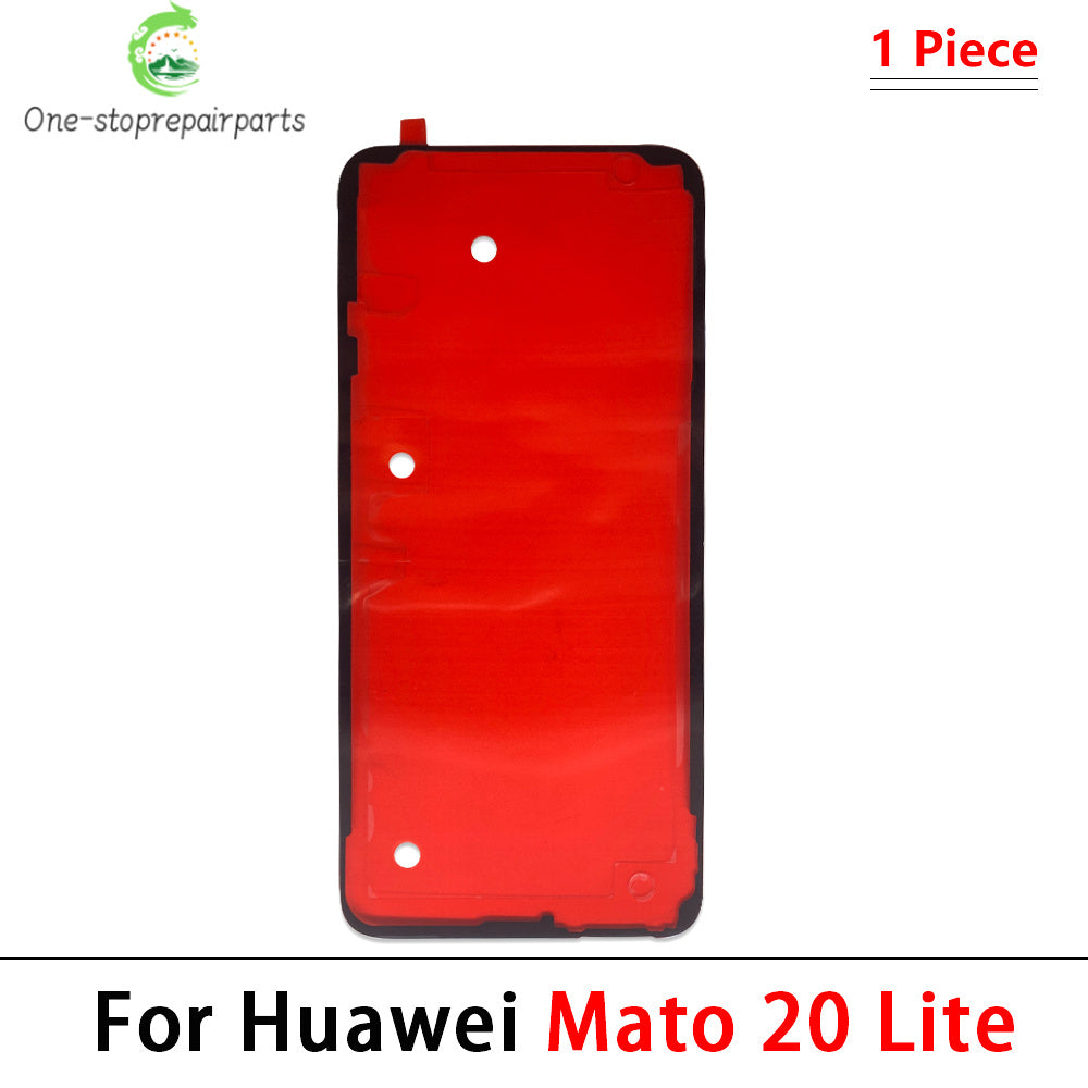 10Pcs, New Back Battery Housing Rear Sticker Tape For Huawei Mate 10 20 20X 30 40 Pro 4G 5G Waterproof Adhesive Glue Parts Huawei phone repair parts