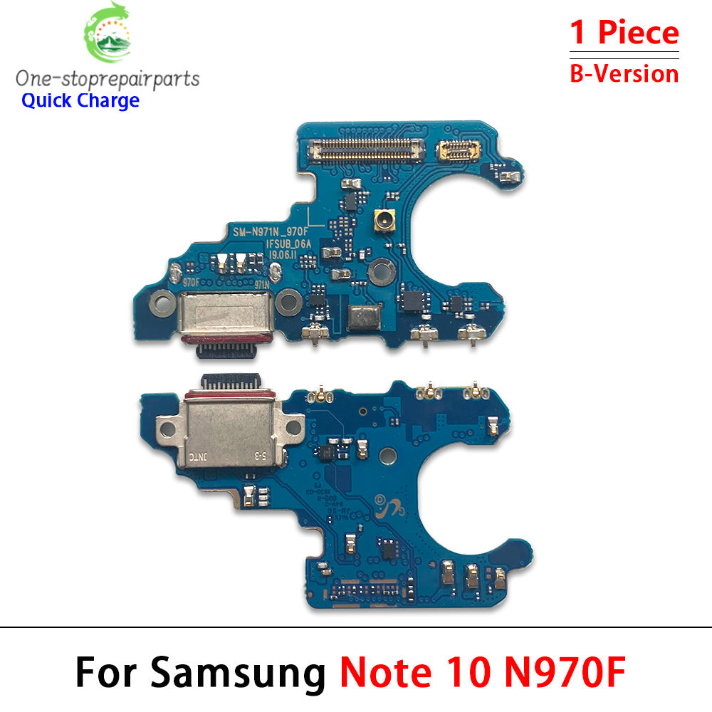 For Samsung Note 10 Plus Lite S20 Plus Ultra S981B S986B S988B N976F USB Charging Port Dock Charger Connector Board Flex Cable Samsung phone repair parts