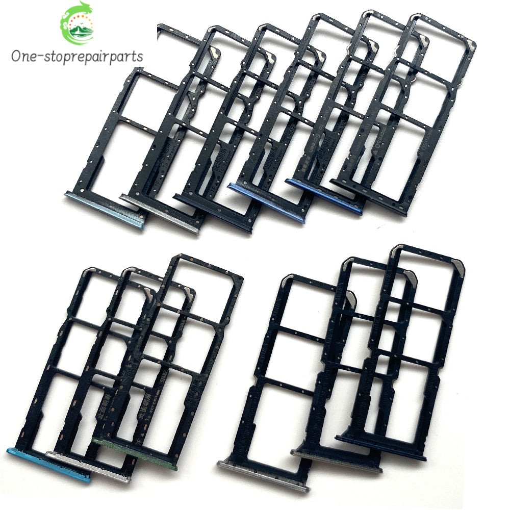 10Pcs, SIM Card Tray Slot Holder Adapter Accessories For OPPO Realme 7 8 9 Pro 4G 5G Realme phone repair parts