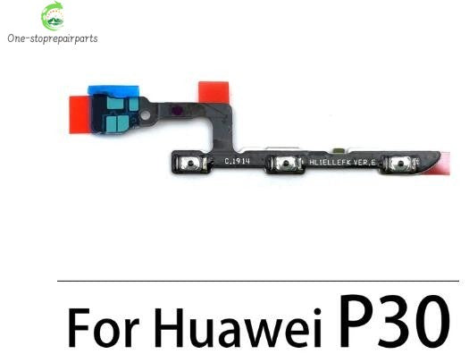 Power Switch On Off Button Volume control Key Button Flex Cable For Huawei P20 P30 P40 P50 P60 Pura 70 Pro Lite P50E Huawei phone repair parts