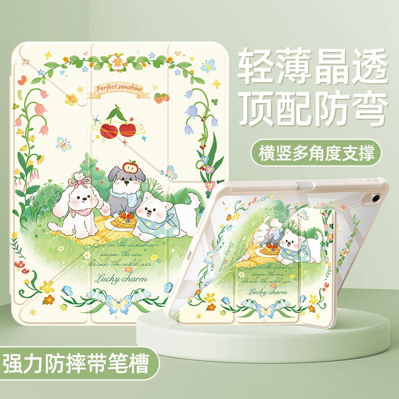 For Huawei matepad11.5s tablet case 115s protective case 2026 new air12 |/2024 magnetic buckle pro2025 with pen slot se10.4 soft light version 10.8 apple kitten Tablet Accessories