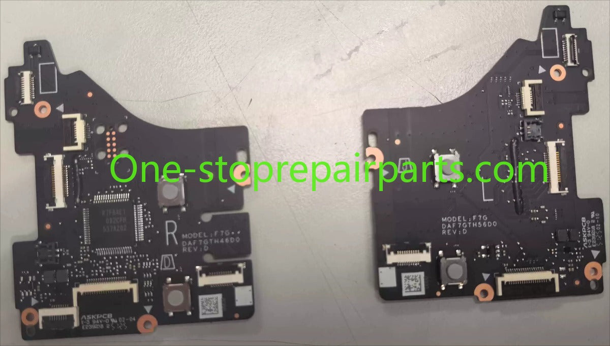 Left/Right button daughter board For Steam Deck OLED DAF7GTH26D0 DAF7GTH36D0 DAF7GTH46D0 Steam DAF7GTH56D0 F7G Valve Action Board Rev: D Steam Deck OLED Left&Right Button Board Replacement Game console repair parts