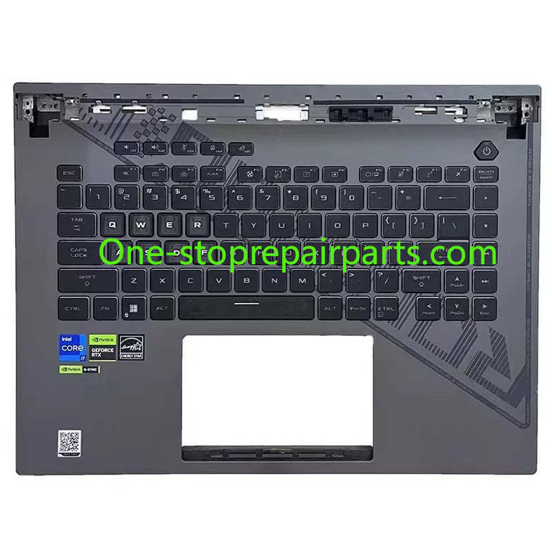 Upper top case keyboard assembly for ASUS ROG Strix Scar 16 ROG Strix 7 8 G16 G614JV-AS73 SCAR 16 G614J G614P G634J 2023 2024 year Palmrest keyboard assembly ASUS laptop repair parts