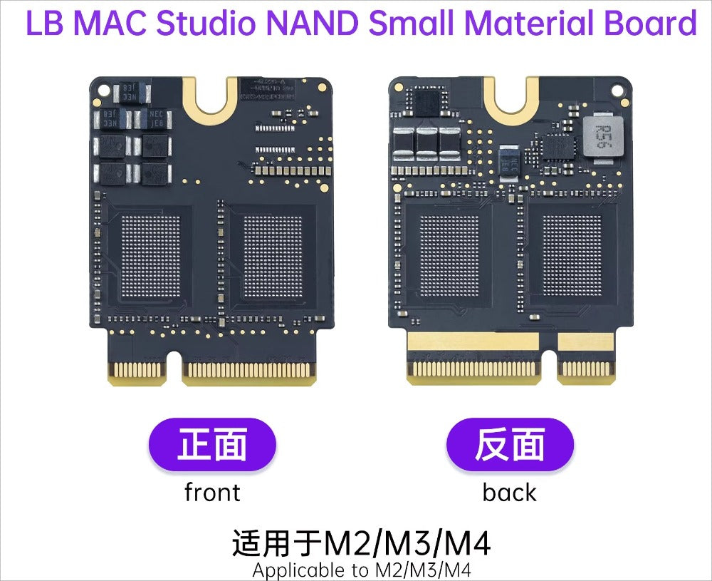 Solid State Drive Kit 1T/2T/4T/8T For MAC MINI M4  Mac Studio M1Max/Ultra M2Max/Ultra M3Max/Ultra M4Max/Ultra M4Pro SSD Capacity Upgrade SSD New Particles Increase Speed Upgrade Memory DIY Reair