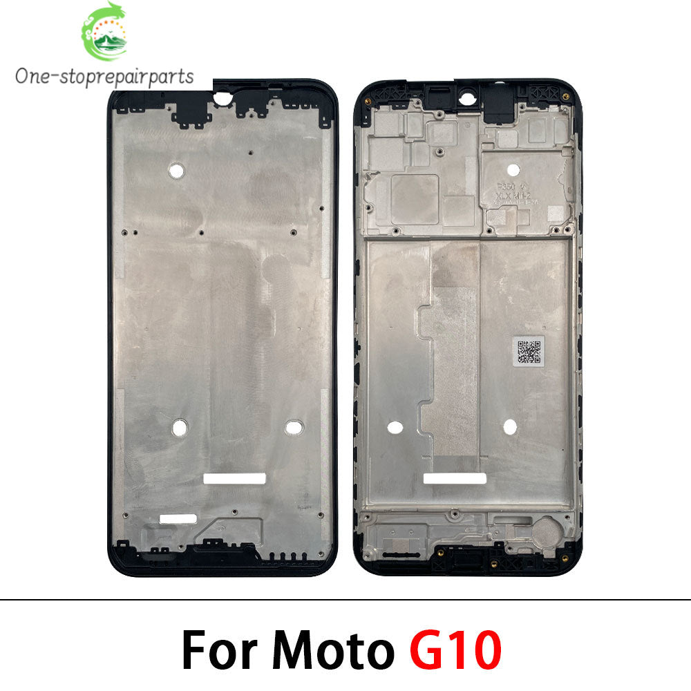 New For Motorola Moto G10 G20 G30 G50 G60 G60S G100 G200 Housing Middle Frame Bezel Plate Cover Motorola phone repair parts