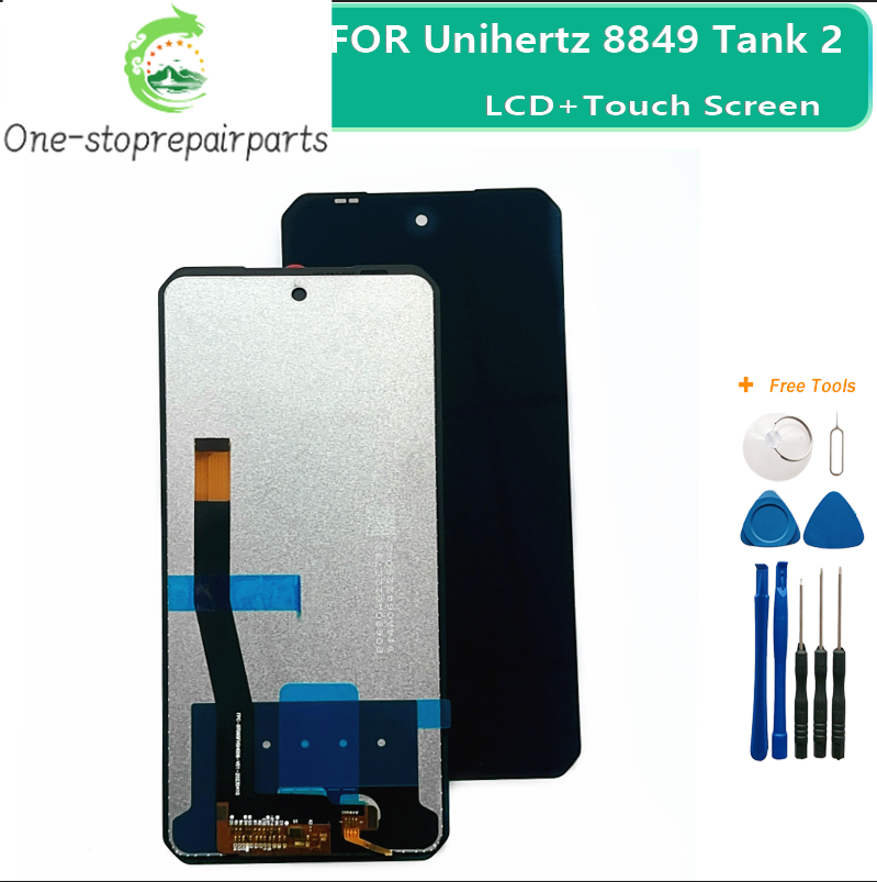 100% Original Tank For Unihertz Tank 2 PRO LCD Display Touch Screen DigitizerFor Unihertz Tank 3 Tank 3 Pro Assembly Replacement Other Brand Phone repair parts