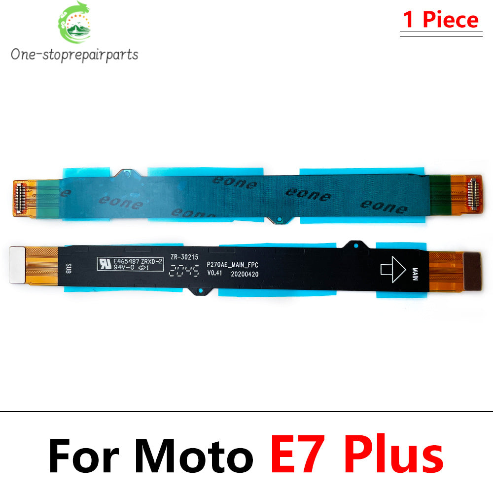 Mainboard For Motorola Moto E4 E5 Play Go E6 E7 Plus E 2020 E2020 Main Board Motherboard Connector Board Flex Cable Motorola phone repair parts