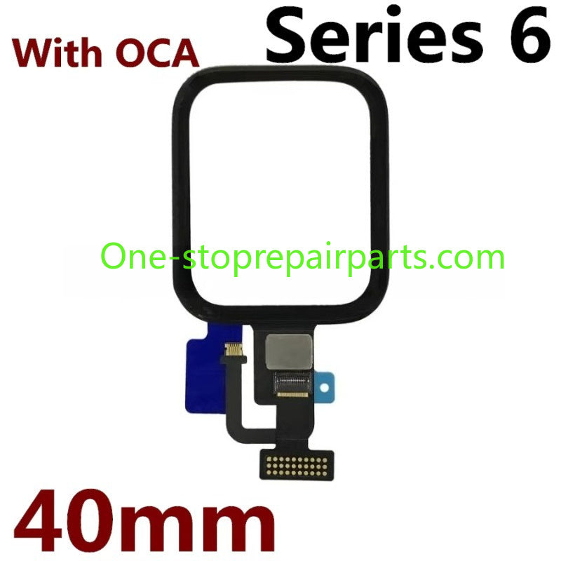 Touch Screen Digitizer Glass Lens Panel For Apple Watch Series SE 1 2 3 4 5 6 7 8 38mm 42mm 40mm 44mm TouchScreen Repair Parts iWatch repair parts