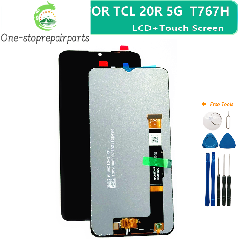 6159K T767H 5087Z T767W Premium Lcd For TCL 20B Display Touch TCL 20R 5G Screen TCL 20XE Digitizer Panel Assembly For TCL 30XE TCL phone repair parts