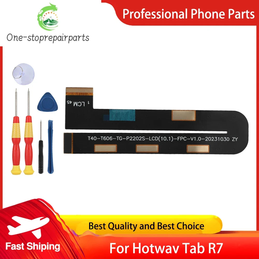 100% New Original Motherboard Adapter Cable FPC For Hotwav Tab R6 Tab R7 Tab R9 Pro Motherboard Cable Board Replace Free Tools Other brand Phone repair parts