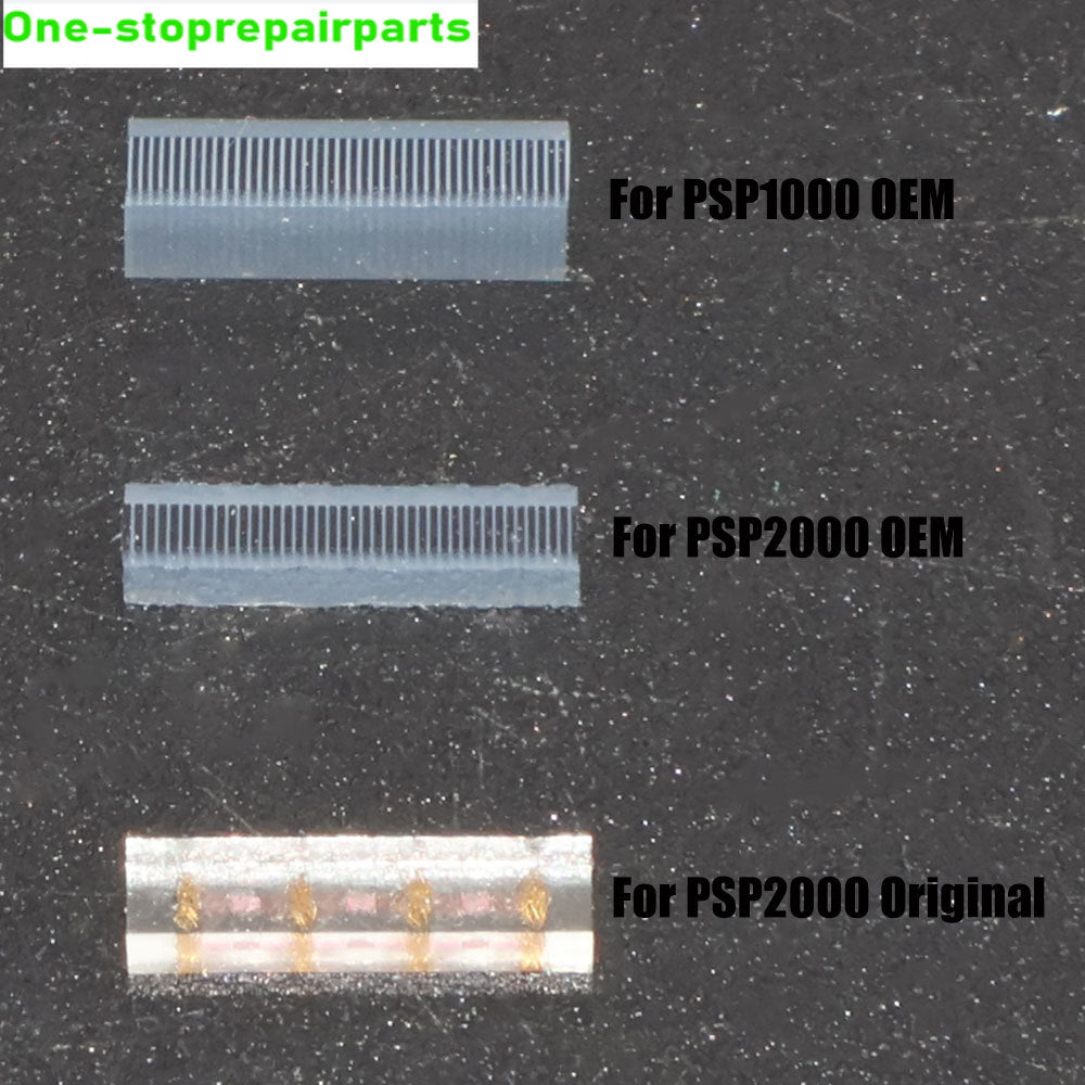1Piece Original 3D Analog Joystick Plastic Contact Conductive Rubber Pad Repair Part For PSP 1000 2000 Game Replacement Game console repair parts
