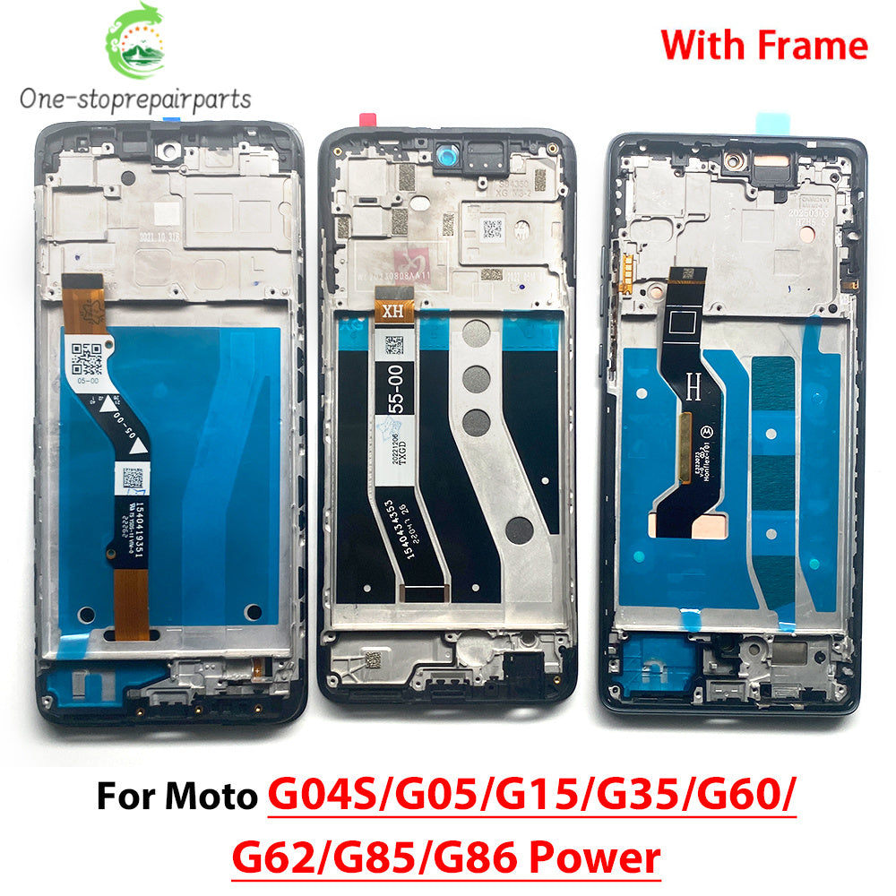 LCD For Motorola Moto G04 G04s G05 G15 G35 G55 G13 G14 G23 G24 G34 G75 G85 LCD Display Touch Screen Digiziter Assembly Display Motorola phone repair parts