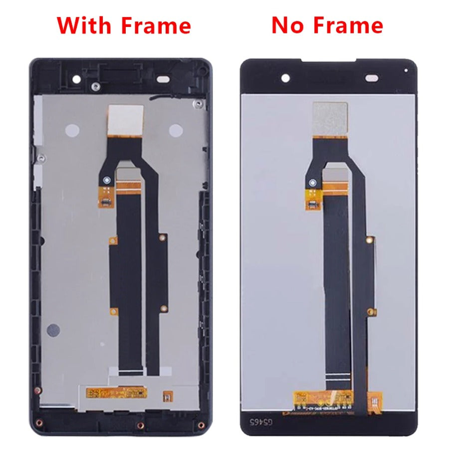 5.0" Original LCD Display For Sony Xperia E5 LCD Display Touch Screen Digitizer Assembly For Sony E5 F3311 F3313 With frame Sony phone repair parts