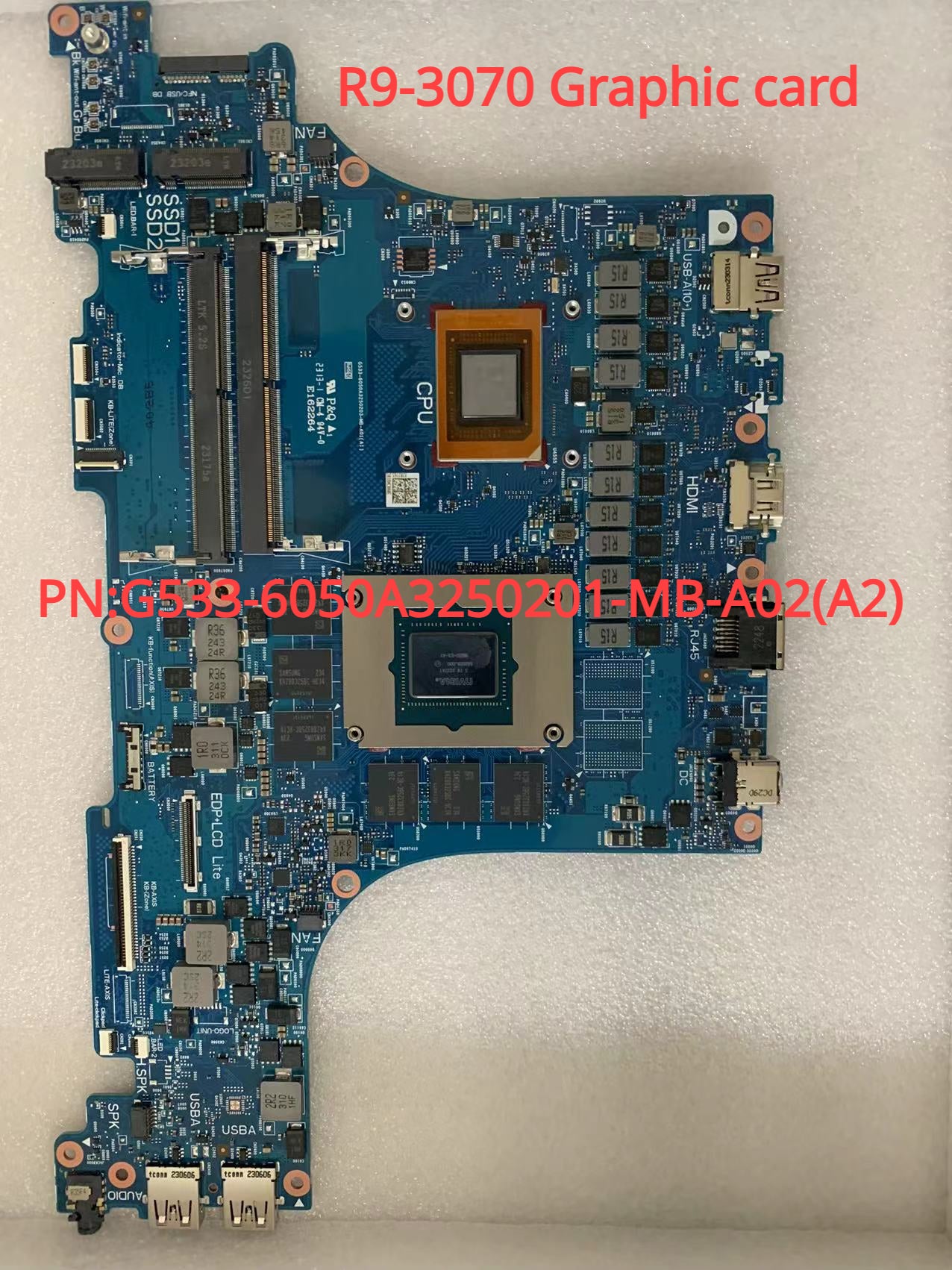 (Shipping fee not include)ASUS G513Q RYZEN 9 5950X RTX3070 PN:G533-6050A3250201-MB-A02(A2) R9-3070 Graphic Card