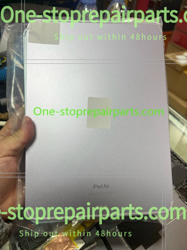 Back housing cover with speaker home power key button parts assembly for iPad air 4 air 5 air 6 A2316 A2588 A2589 A2902 A2702 A2324 A2903 A2904 WiFi Cellular battery back cover iPad repair parts