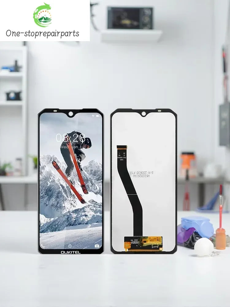 New Original Touch Screen LCD Display For Oukitel WP6 Digitizer Assembly With Frame Replacement Parts+Disassemble Tool Other brand Phone repair parts