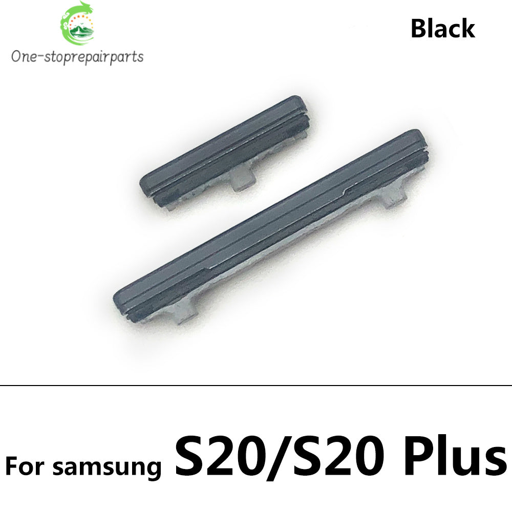 10Pcs/Lot, New Power Button + Volume Side Button For Samsung S20 / S20 Plus / S20 Ultra / S20 Fe Samsung phone repair parts