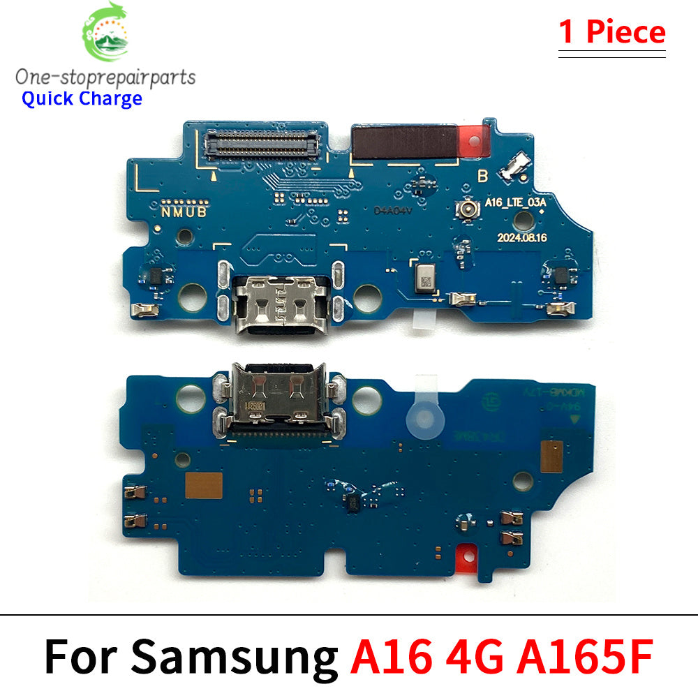 50Pcs, USB Charging Port Dock Charger Plug Connector Board Flex Cable For Samsung A05 A05s A15 A25 A35 A55 A06 A16 5G 4G Samsung phone repair parts