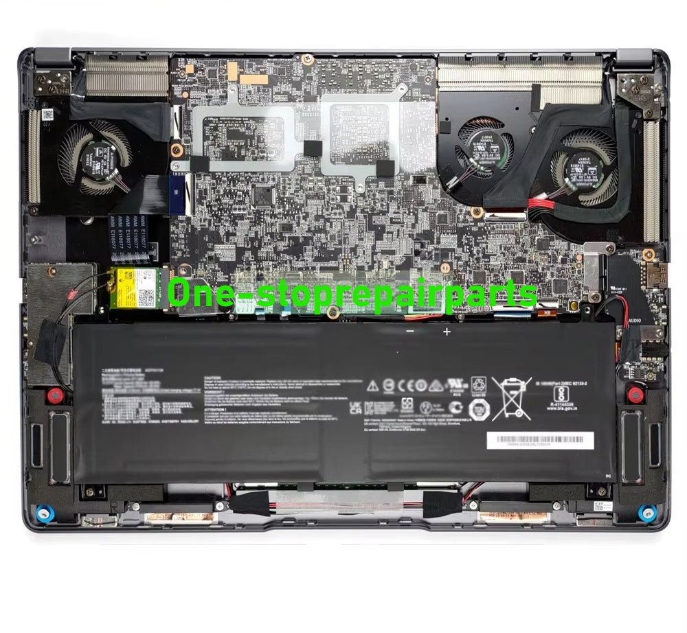 CPU GPU Cooling Fan For MSI Creator Z16 A11UT A11UE A11UX A11UET MS-1571 MS-1572 Notebook Cooler Fan BS5405HS-U4W BS4505HS-U5C MSI laptop repair parts