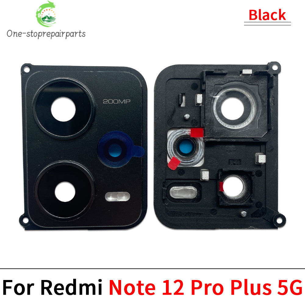 Back Rear Camera Glass Lens Circle Cover With Adhensive For Xiaomi Redmi 12 Note 12 13 Pro Plus 4G 5G Replacement Parts  Xiaomi  Xiao mi phone repair parts