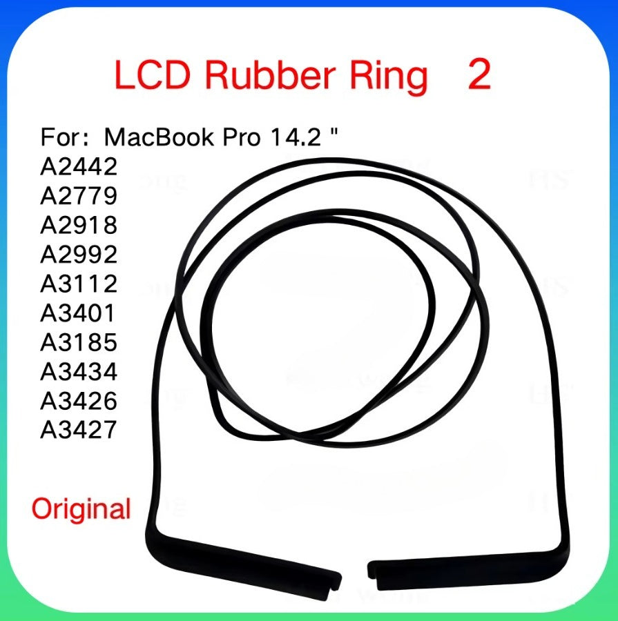MacBook LCD Screen Rubber Bezel Ring A1706 A1989 A1707 A2141 A2338 A2337 A1932 A2442 A2485 A2681 A2941 A3404 Middle Frame Seal Macbook repair parts