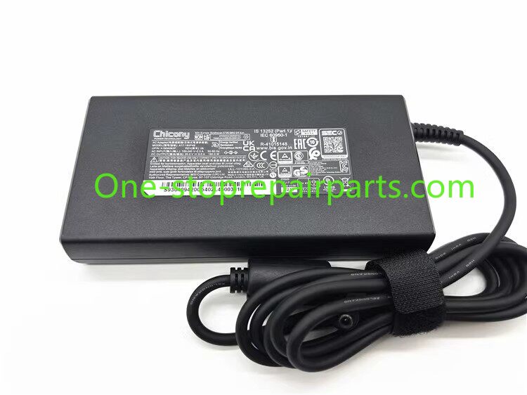 AC Power Adapter Charger for MSI Chicony 180W 5.5*2.5MM 4.5*3.0MM X17 X15 AT 22 20V9A A17-180P4B 180W